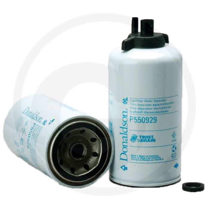 Donaldson Brandstoffilter P550929, Opschroeven, Synteq, Twist&Drain™, Ø93mm, 203.2mm, M20 x 1.5