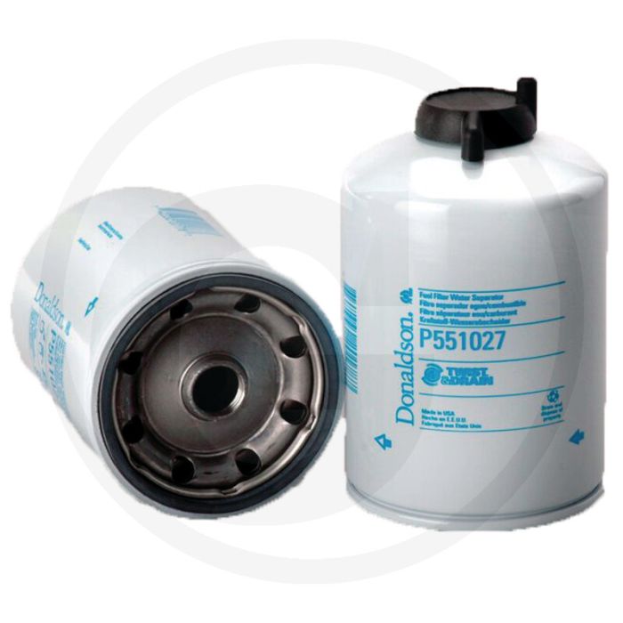 Donaldson Brandstoffilter P551027, Opschroeven, Ø107.3mm, 173mm, John Deere RE522688