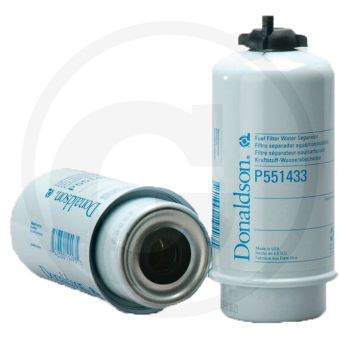 Donaldson Brandstoffilter P551433 - Patroon, Ø80mm, 196.3mm, 99% Rendement bij 10µm