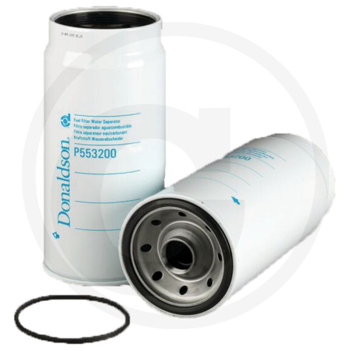 Donaldson Brandstoffilter P553200 - Opschroeven, Ø118mm, Lengte 255mm, Efficiëntie 10µm