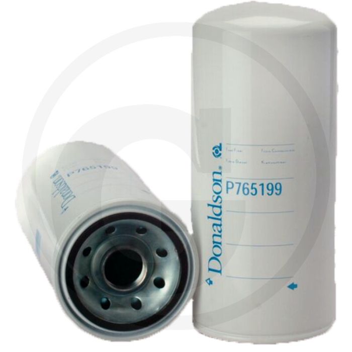 Donaldson Brandstoffilter P765199, Opschroeven, Ø135,5mm, Lengte 306mm, 99% Rendement bij 10µm
