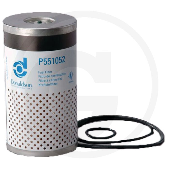 Donaldson Brandstoffilter P551052, Ø97mm, Lengte 178.6mm, Rendement 99% bij 10µm
