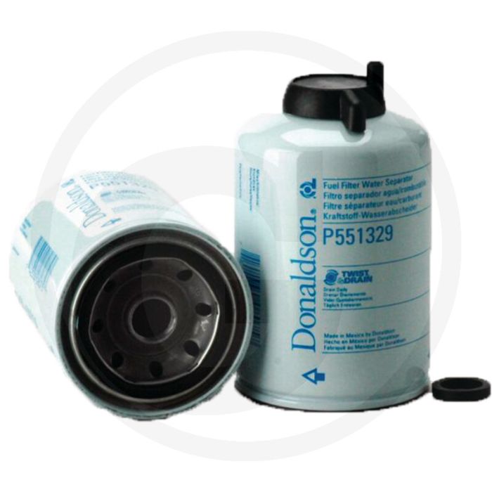 Donaldson Brandstoffilter P551329, Opschroeven, 93mm Ø, 155.3mm Lengte, 5.5 bar Barstdruk