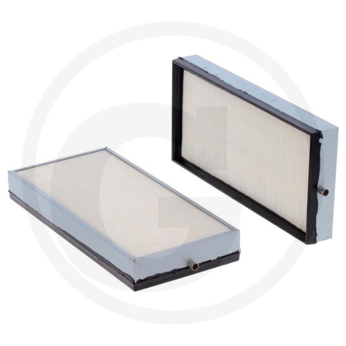 HIFI Cabinefilter - 347x152x42mm, OEM 3233584R2, Fleetguard AF26183