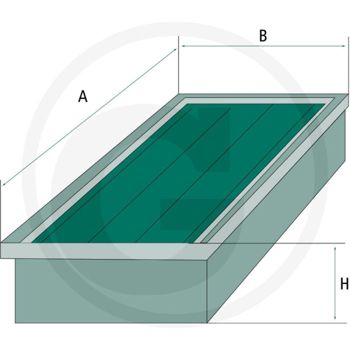 MANN FILTER Cabinefilter - Lengte 335mm, Breedte 135mm