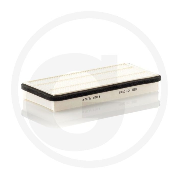 MANN FILTER Cabinefilter CU3564 - Deeltjesfilter, 345x153x44 mm