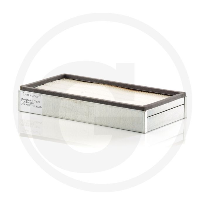MANN FILTER Cabinefilter CU40001 - Deeltjesfilter, 405x200x65 mm