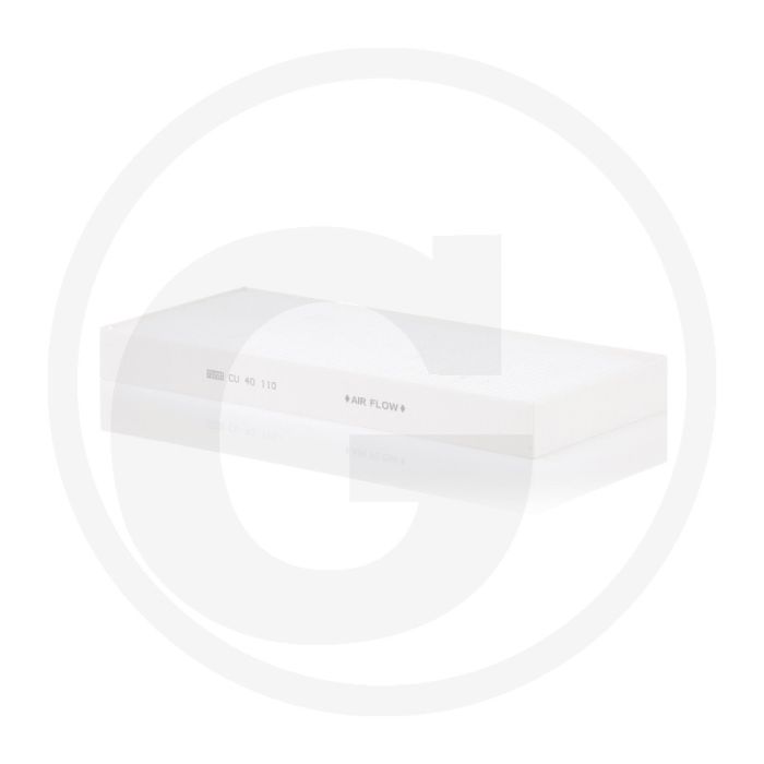 MANN FILTER Cabinefilter CU40110 - Deeltjesfilter, 400x180x40 mm