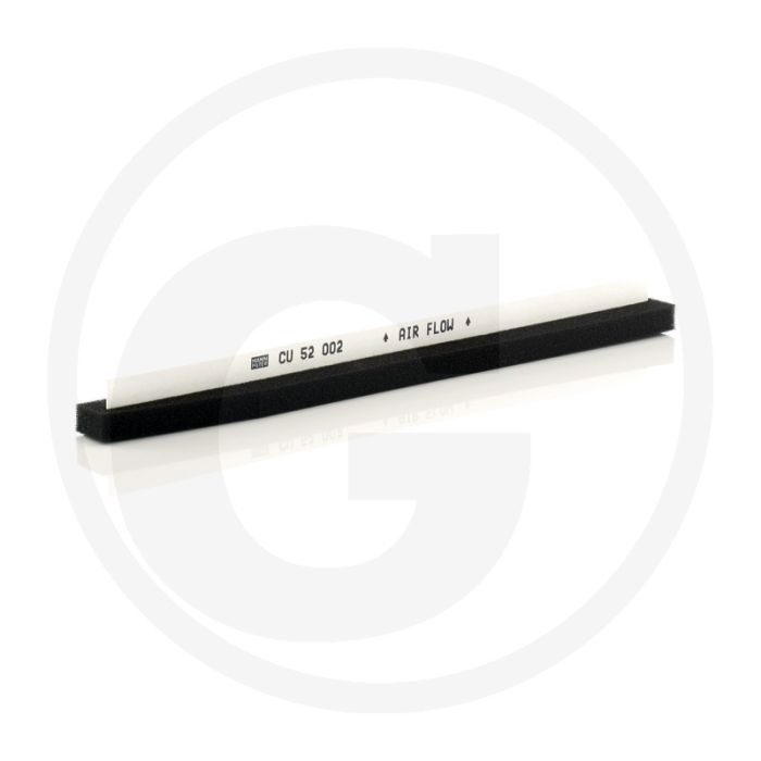 MANN FILTER Cabinefilter CU52002, Deeltjes, 520x50x40 mm