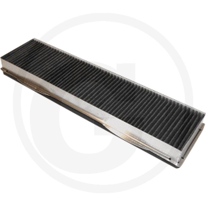 Panclean Cabinefilter - Actief Koolstof, 434x121x44 mm