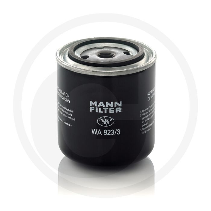 MANN FILTER Waterfilter - Ø 93mm, Hoogte 106mm, Draad 11/16"-16 UN