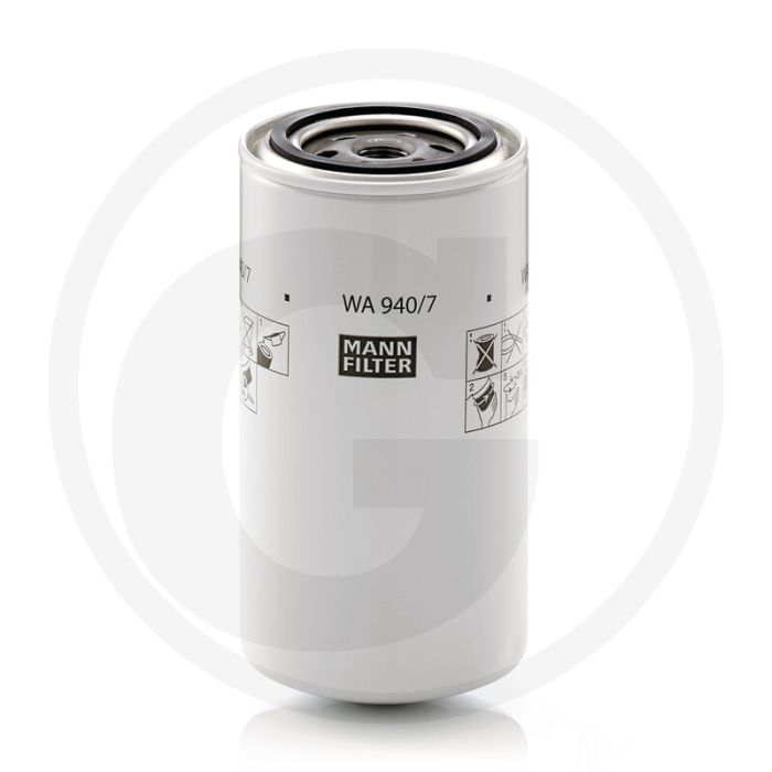 MANN FILTER Koelwaterfilter - Ø93mm, H137mm, Draad 11/16"-16 UN