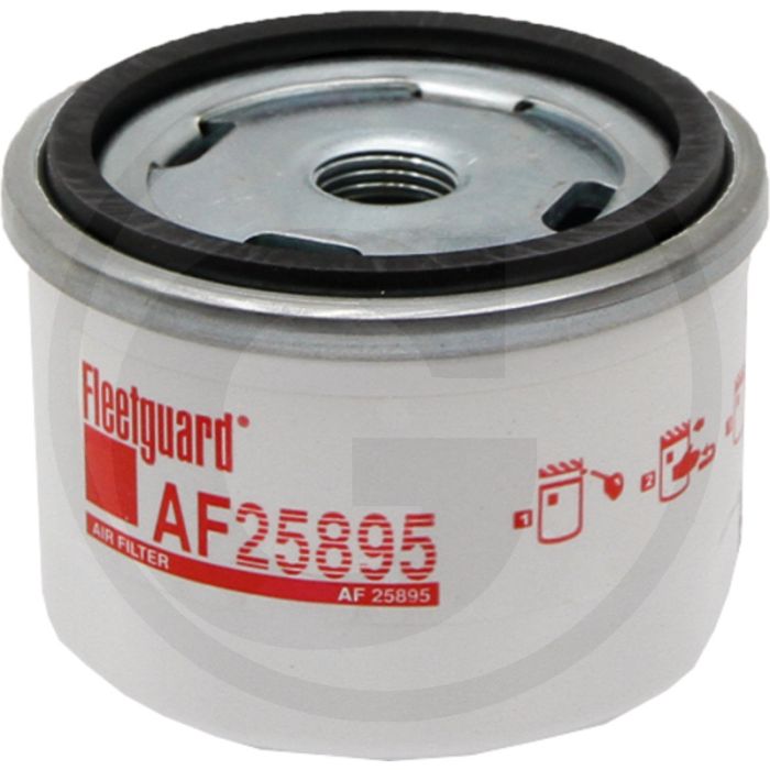 Fleetguard Luchtfilter - Buiten-Ø 76,5mm, Hoogte 61,5mm, Draad M16 x 1,5