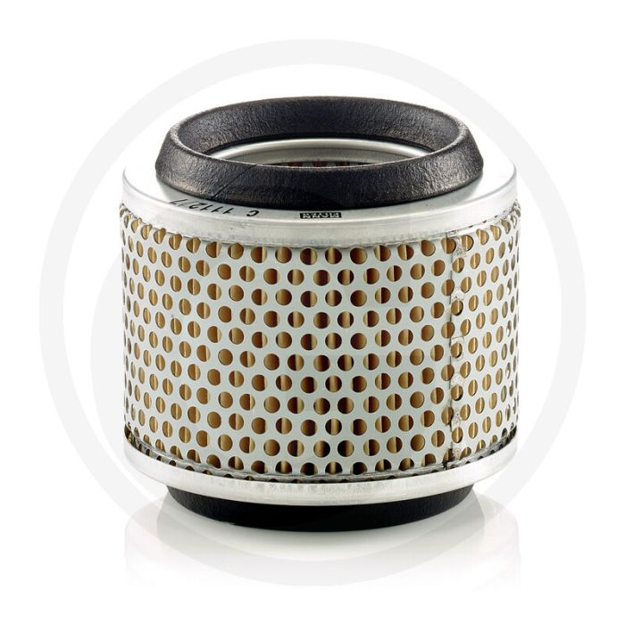 MANN FILTER Luchtfilter C1112/7 - Buiten-Ø 98/110mm, Hoogte 88mm