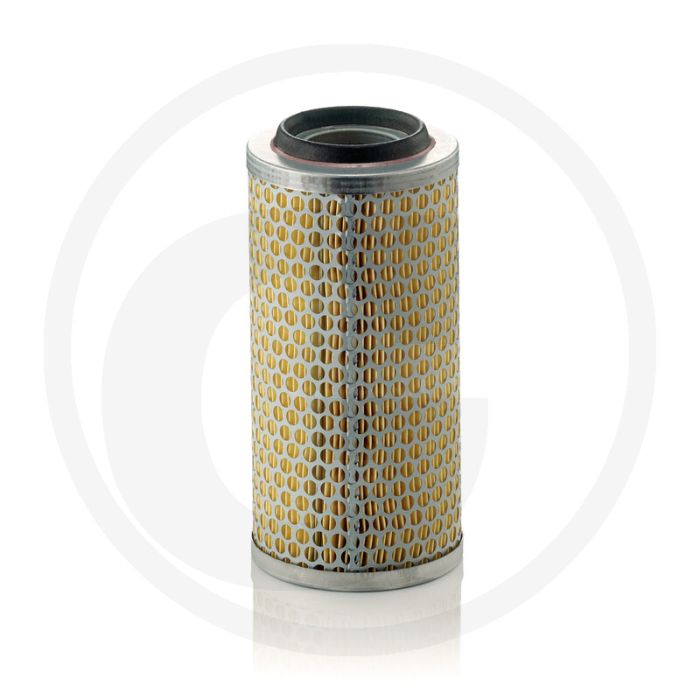MANN FILTER Luchtfilterelement - Ø111/50mm, Hoogte 227mm, Vlamvertragend Filtermedium