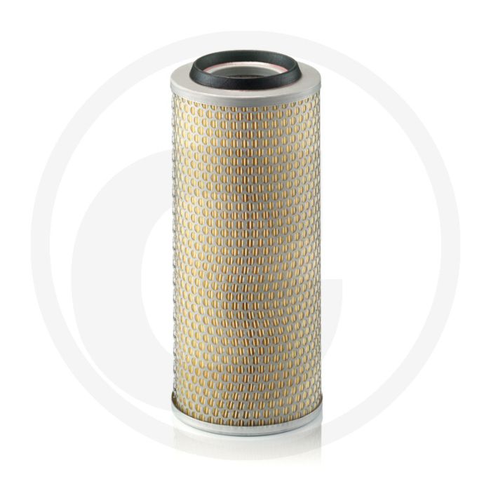 MANN FILTER Luchtfilter - Ø 150mm, Hoogte 338mm, Vlamvertragend Filtermedium