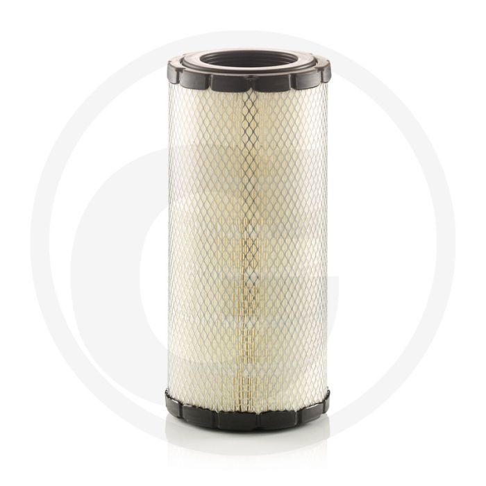 MANN FILTER Luchtfilter - Buiten-Ø 186mm, Hoogte 390mm