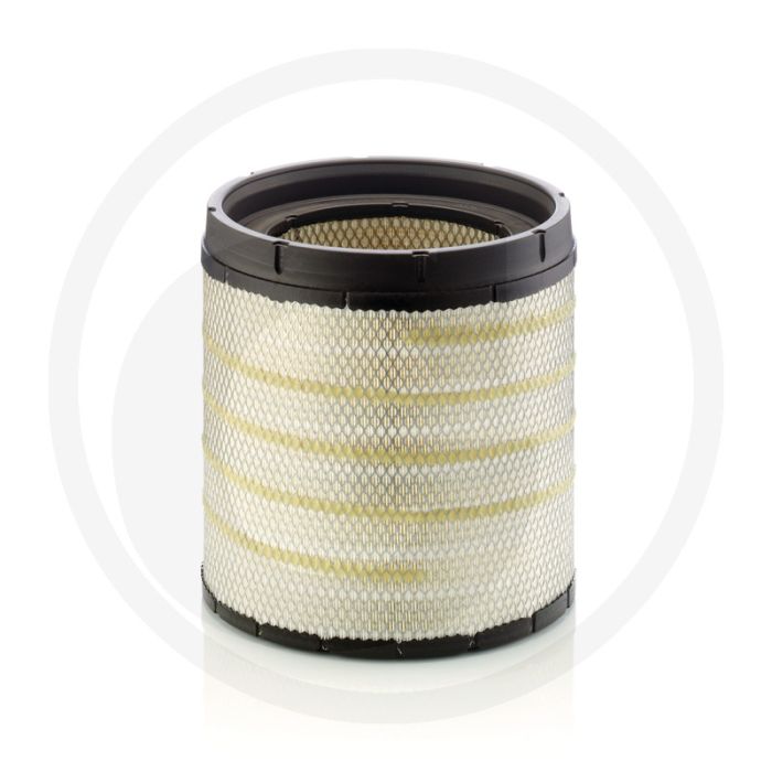 MANN FILTER Luchtfilterelement - Buiten-Ø 306mm, Hoogte 322mm