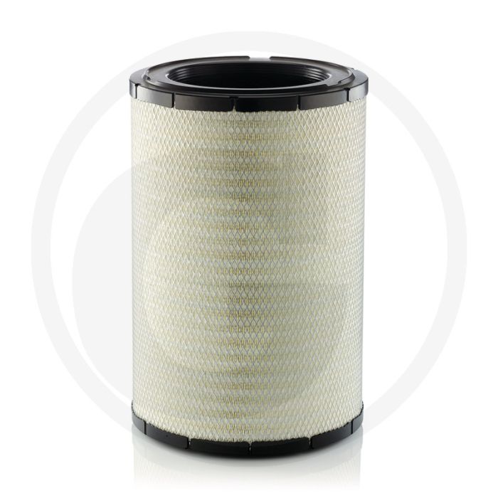 MANN FILTER Luchtfilterelement - Ø 317,6 mm, Hoogte 484,2 mm
