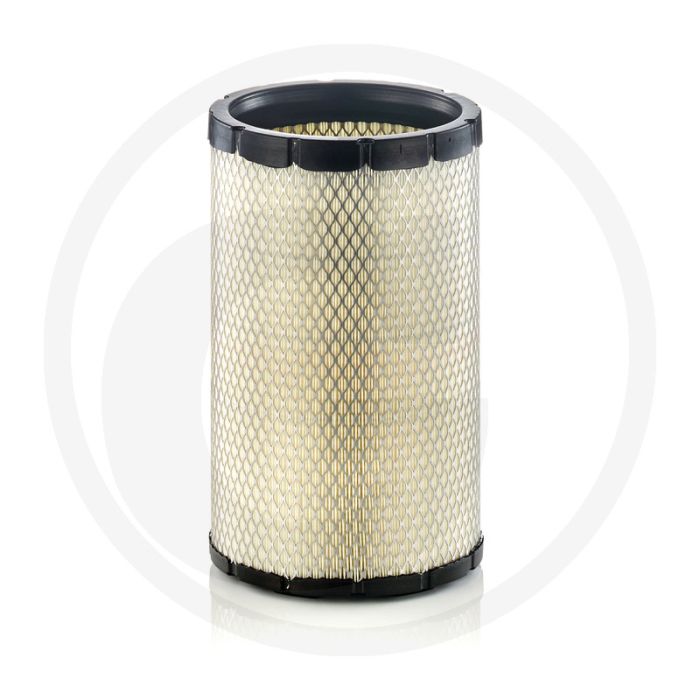 MANN FILTER Luchtfilterelement binnen - Ø 182mm, Hoogte 298mm