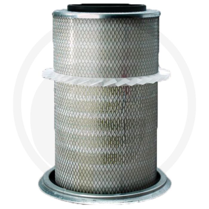 Donaldson Luchtfilter - Geribbeld, Ø 264,2 mm, Lengte 405,9 mm, Efficiëntie 99.9%