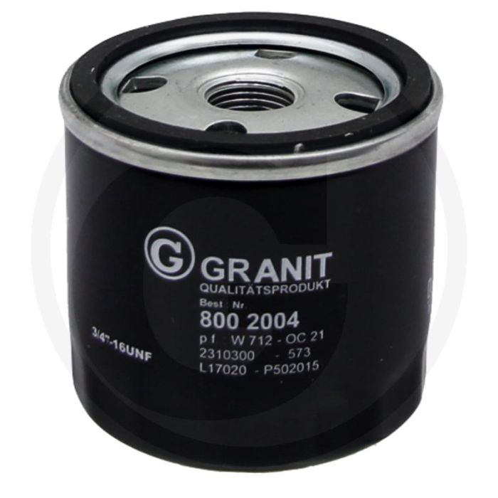 Motoroliefilter - MAHLE OC21, 3/4"-16 UNF, Ø 76mm, Hoogte 79mm