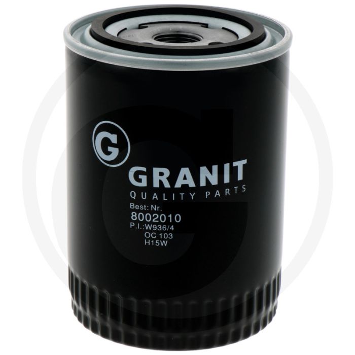 Motoroliefilter - Hoogte 142mm, Draad 13/16"-16 UN, MAHLE-nr. OC103