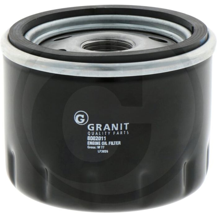 Motoroliefilter 3/4"-16 UNF, Ø76mm, H59mm, MAHLE OC11, MANN W77, Openingsdruk 0,8 bar