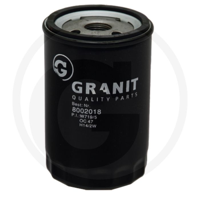 Motoroliefilter 3/4"-16 UNF, Hoogte 123mm, MAHLE OC47
