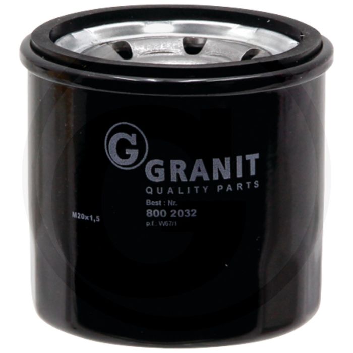 Motoroliefilter MANN W 67/1, Ø 66mm, Hoogte 65mm, Draad M20 x 1,5