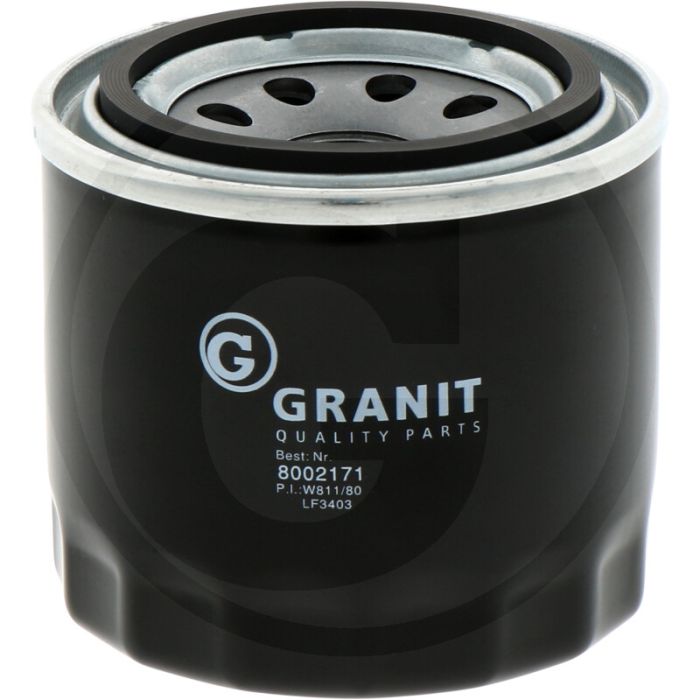 Oliefilter - Draad M20 x 1,5, Hoogte 75mm, MANN nr. W811/80
