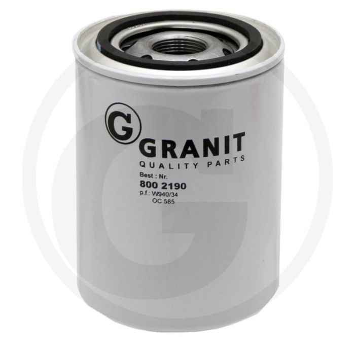 Motoroliefilter - Hoogte 142mm, Draad 1-16 UN, MANN nr. W940/34