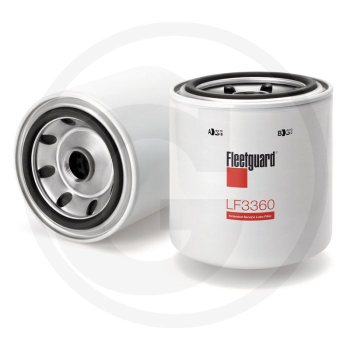 Fleetguard Motoroliefilter - 1 1/8"-16 UN-2B, Ø135,89mm, Hoogte 152,4mm, ADBV: YES