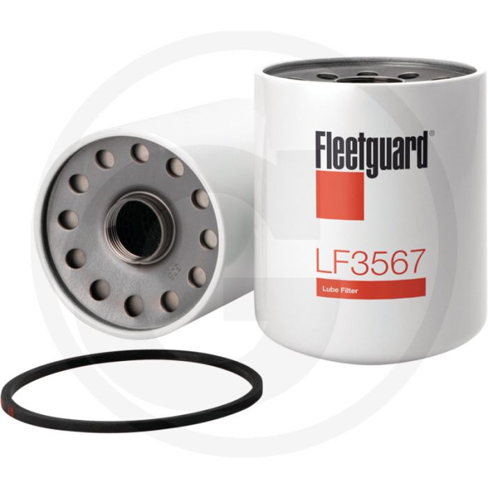 Fleetguard Motoroliefilter LF3567, 1 1/2"-12 UNF-2B, Ø128,93mm, H169,85mm
