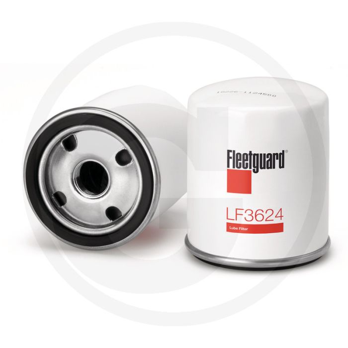 Fleetguard Motoroliefilter LF3624, Draad M20 x 1,5, Ø 76,5 mm, Hoogte 91,7 mm