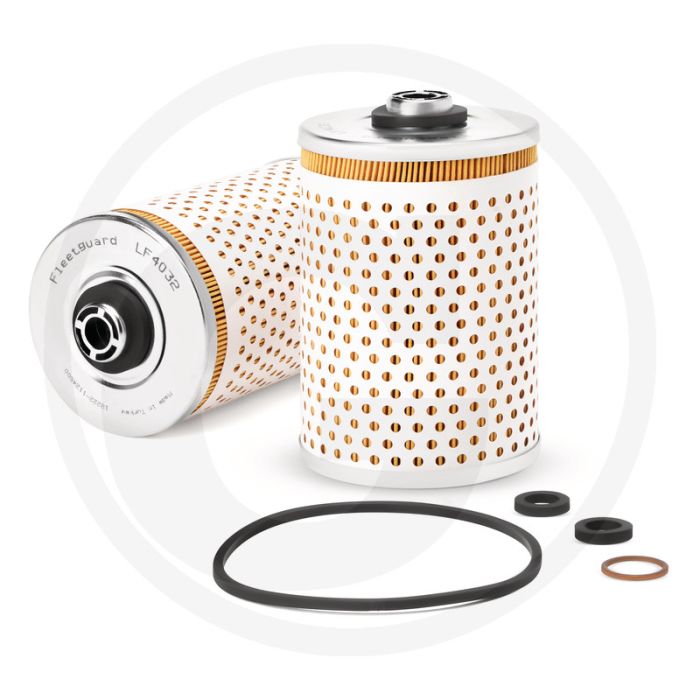 Fleetguard Motoroliefilter Hoogte 143,5 mm Buiten-Ø 92 mm