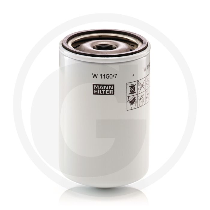 MANN FILTER Motoroliefilter 1 1/8"-16 UN Ø106mm Hoogte 165mm