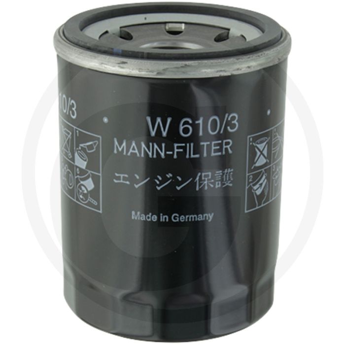 MANN FILTER Motoroliefilter W610/3 M20x1,5