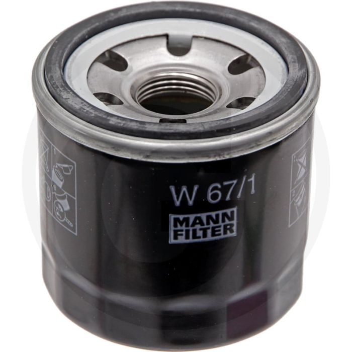 MANN FILTER Motoroliefilter W67/1 M20x1,5 65mm