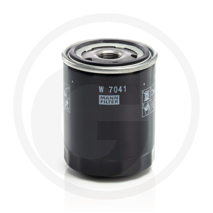 MANN FILTER Oliefilter W7041 3/4-16 UNF-1B