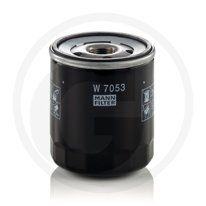 MANN FILTER Oliefilter W7053 M20x1,5 Hoogte 89mm