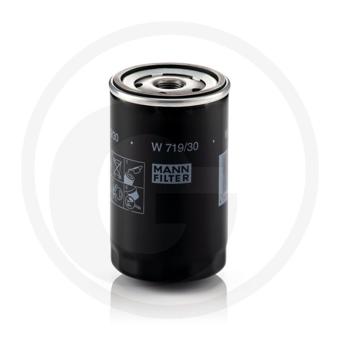 MANN FILTER Motoroliefilter W719/30 3/4"-16 UNF