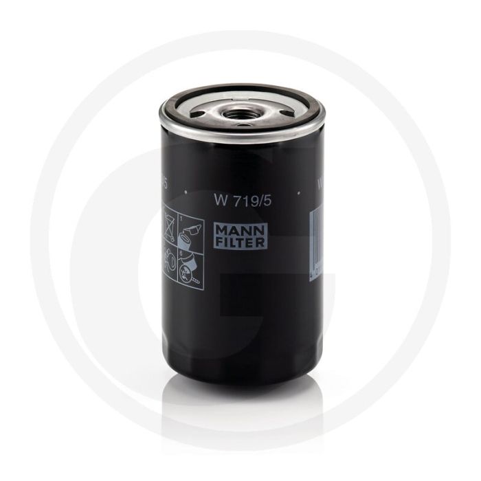 MANN FILTER Motoroliefilter W719/5 3/4"-16 UNF 123mm