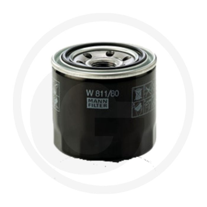 MANN FILTER Motoroliefilter W811/80 M20x1,5 Hoogte 75mm
