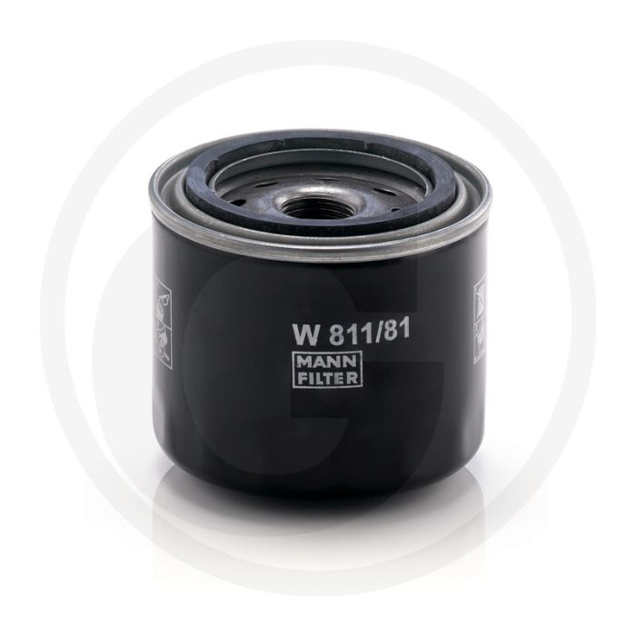 MANN FILTER Motoroliefilter W811/81 3/4"-16 UNF