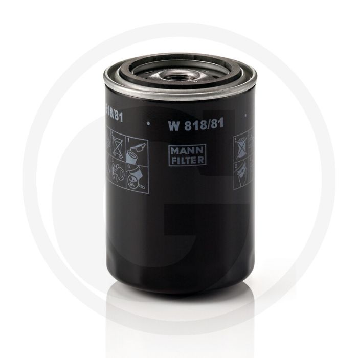 MANN FILTER Motoroliefilter W818/81 3/4"-16 UNF
