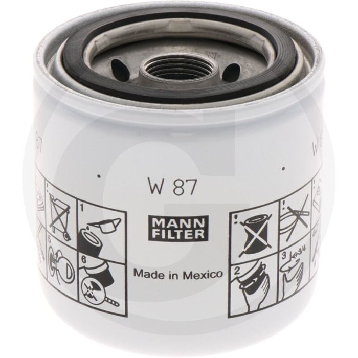 MANN FILTER Motoroliefilter W87 M20x1.5