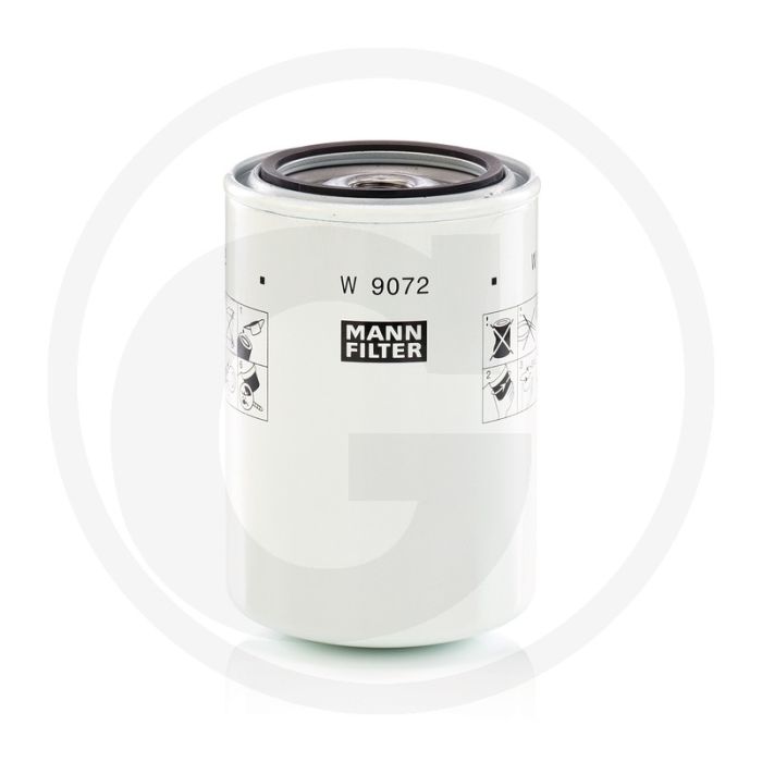 MANN FILTER Motoroliefilter W9072 3/4"-16 UNF