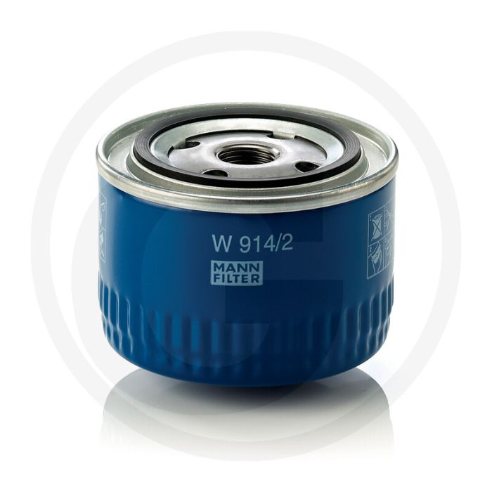 MANN FILTER Motoroliefilter W914/2 3/4"-16 UNF 69mm Hoogte
