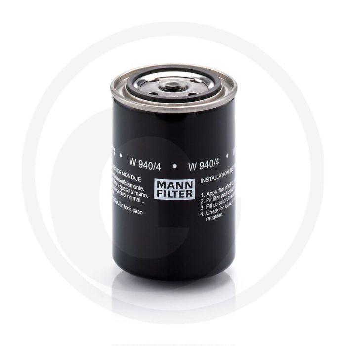 MANN FILTER Motoroliefilter W940/4 3/4"-16 UNF-2B 137mm